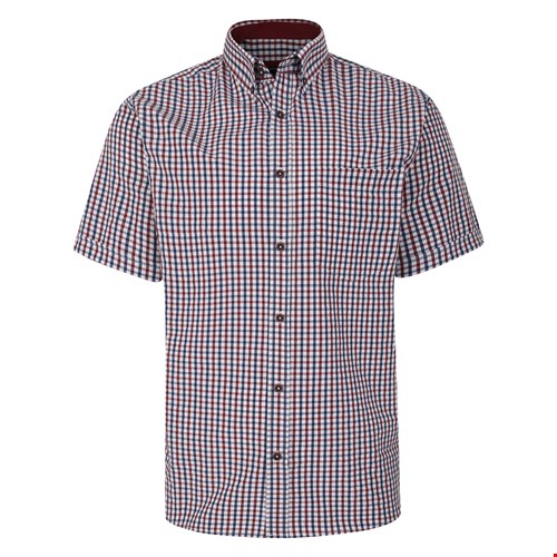 Kam S/S Classic Gingham Shirt